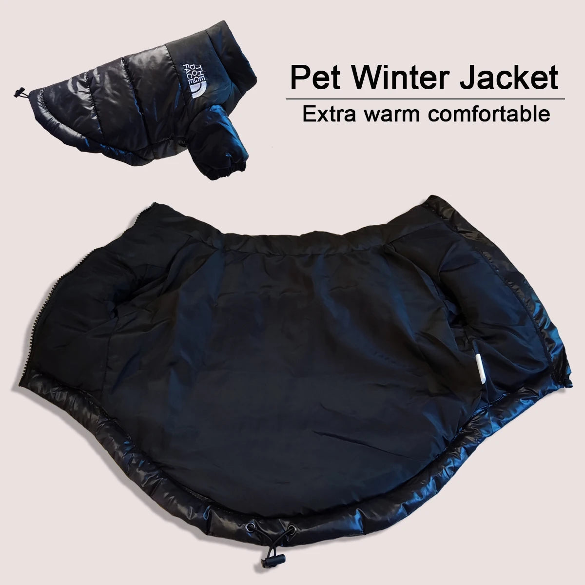 Premium Winter Jacket for Small to Medium Dogs - Windproof and Reflective Coat for French Bulldogs and Chihuahuas