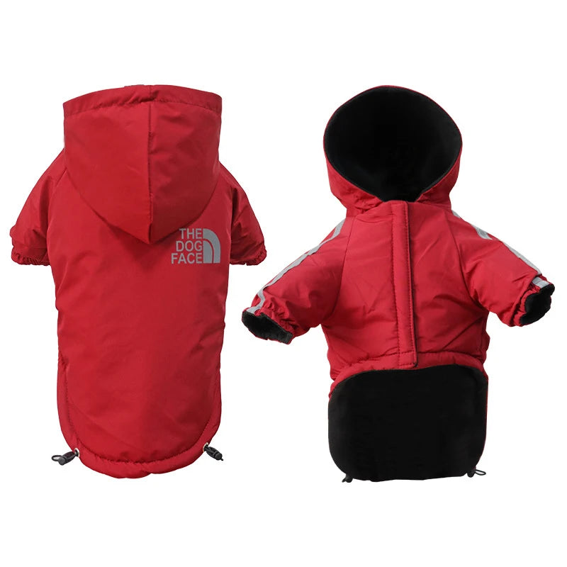 Reflective Waterproof Pet Coat for Small to Medium Dogs - Winter Fleece Jacket and Raincoat for Chihuahuas and Puppies