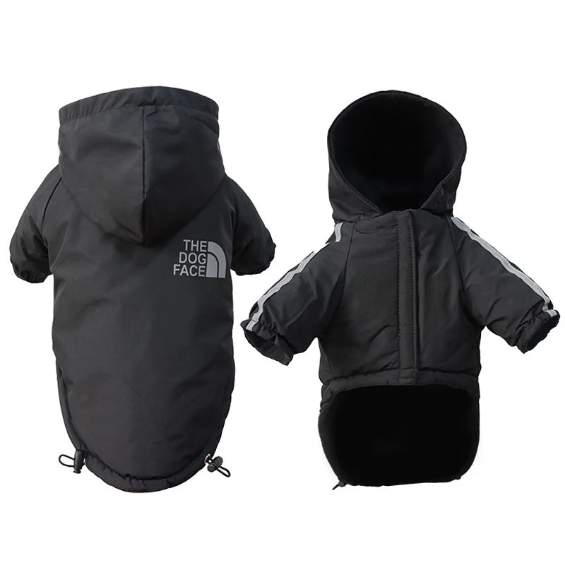 Reflective Waterproof Pet Coat for Small to Medium Dogs - Winter Fleece Jacket and Raincoat for Chihuahuas and Puppies