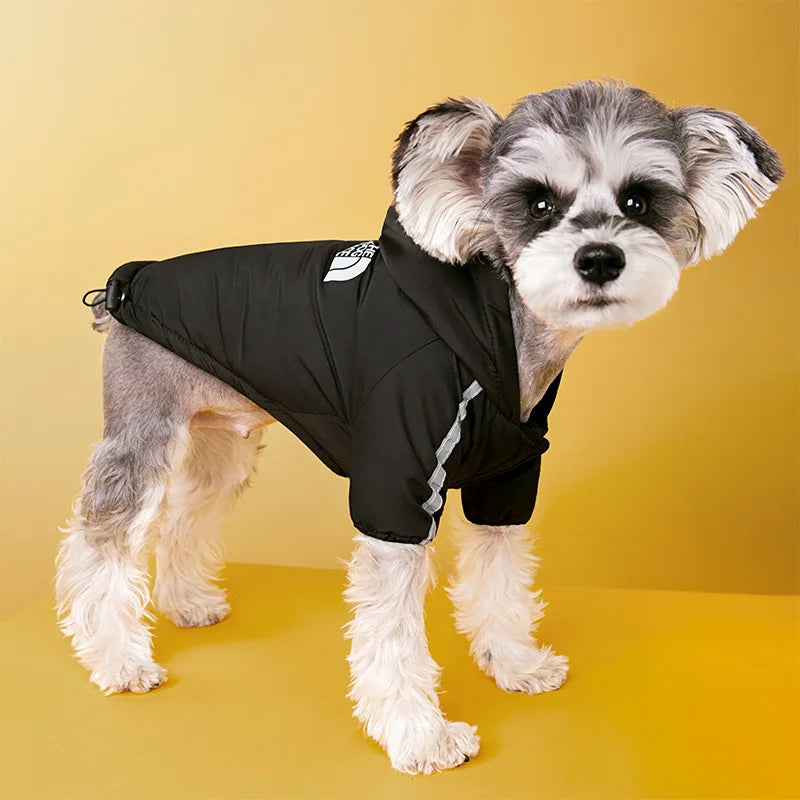 Reflective Waterproof Pet Coat for Small to Medium Dogs - Winter Fleece Jacket and Raincoat for Chihuahuas and Puppies